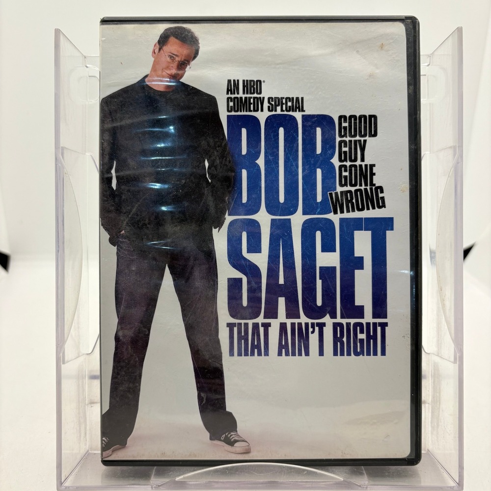 Bob Saget That Ain't Right HBO Comedy Special DVD 2007 Good Guy Gone Wrong